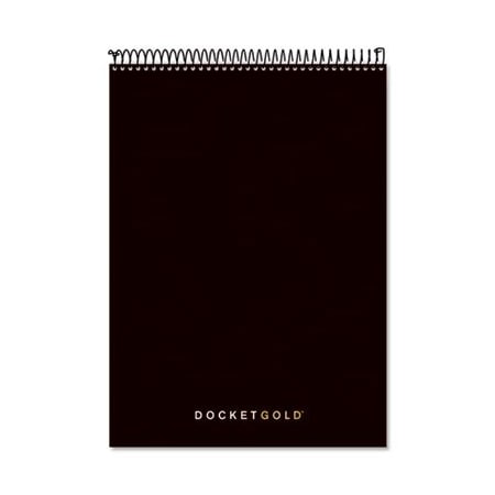Tops Business Forms TOPS, DOCKET GOLD PLANNER & PROJECT PLANNER, COLLEGE, BLACK, 8.5 X 11.75, 70PK 63753